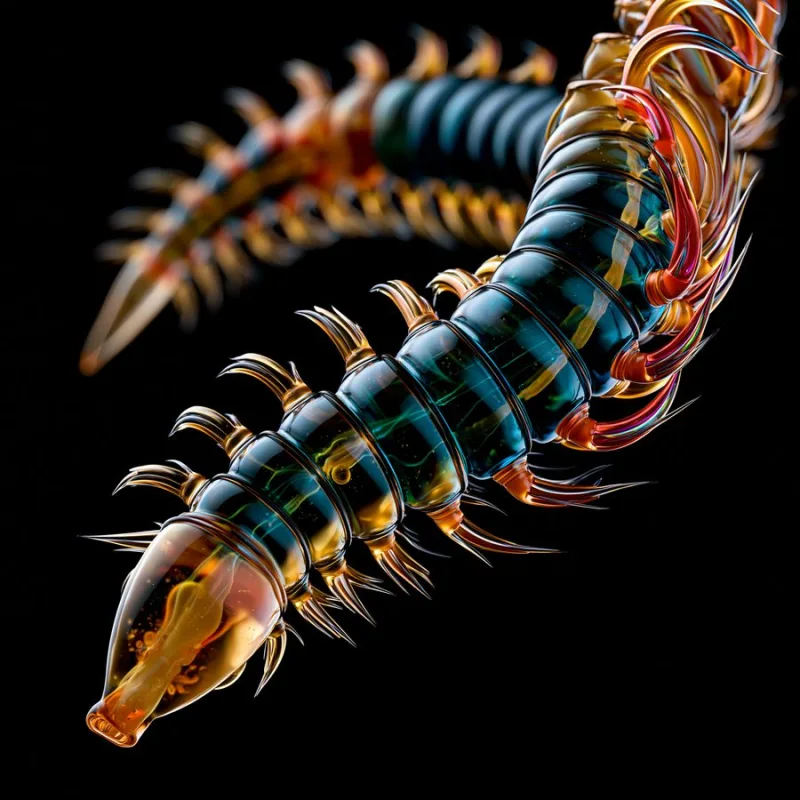 Aquatic Oligochaete, Nais elinguis